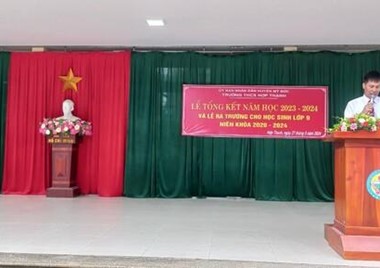 Lễ tổng kết năm học 2023 - 2024