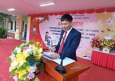 HOẠT ĐỘNG CHÀO MỪNG NGÀY NHÀ GIÁO VIỆT NAM 20–11